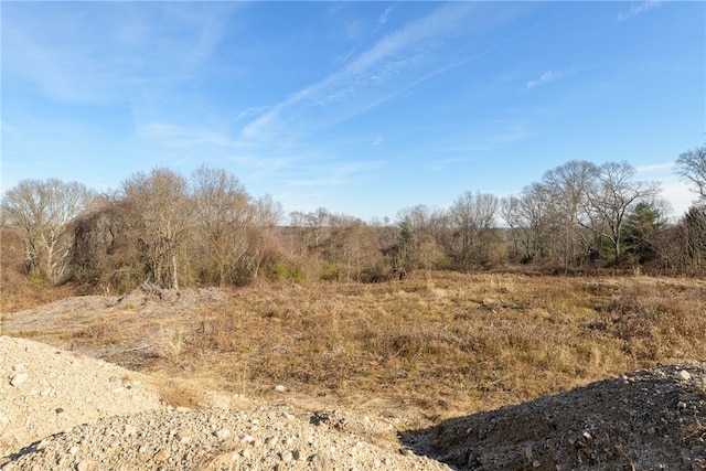 view of nature with a rural view