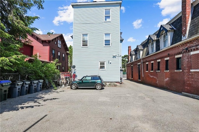 view of rear view of house