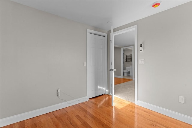 interior space featuring wood-type flooring