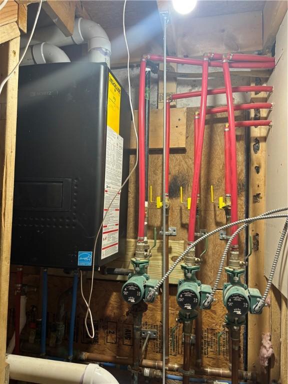 utilities with water heater