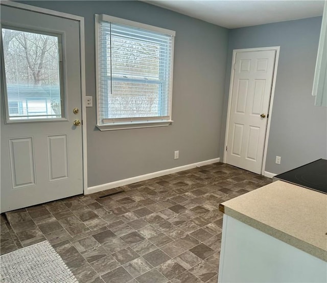 entryway featuring a wealth of natural light