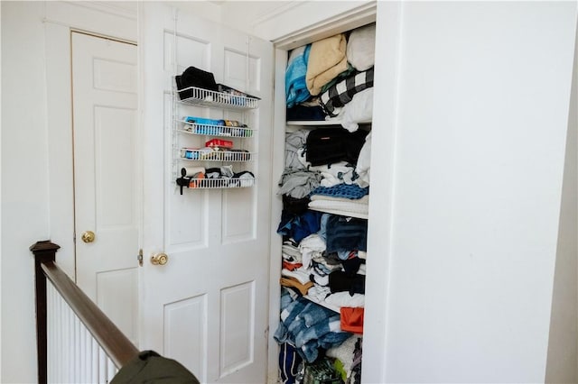 view of closet