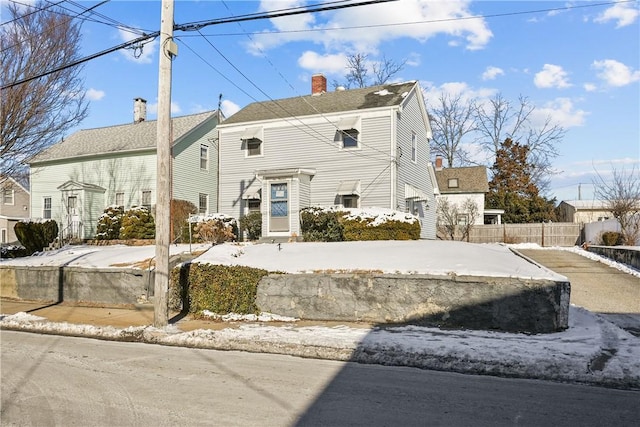 view of front of house