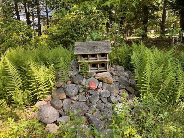 view of outdoor structure