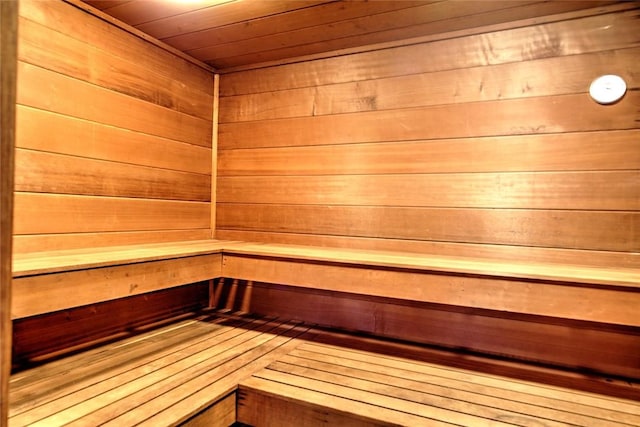 view of sauna / steam room