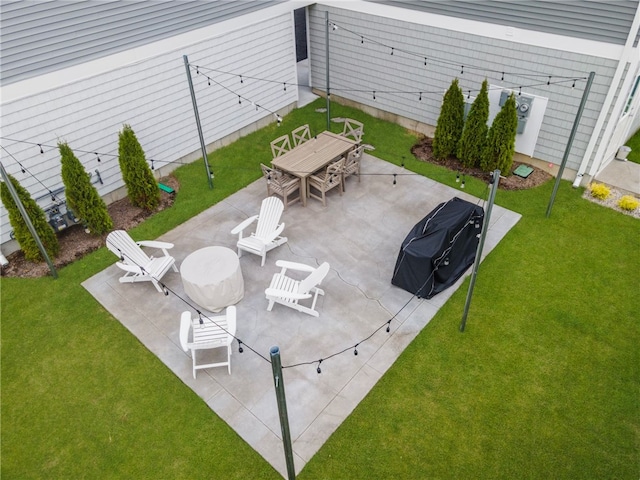 1 Nobert St Unit 1, Warren, RI 02885 - view of patio / terrace featuring outdoor dining area