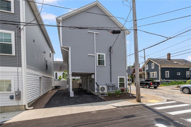 1 Nobert St Unit 1, Warren, RI 02885 - view of side of property featuring a cooling unit