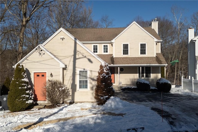 front of property with covered porch