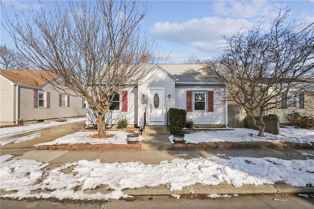 view of front of house