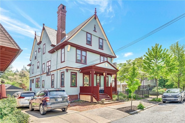 view of victorian-style house