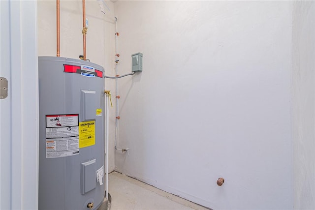 utilities with electric water heater