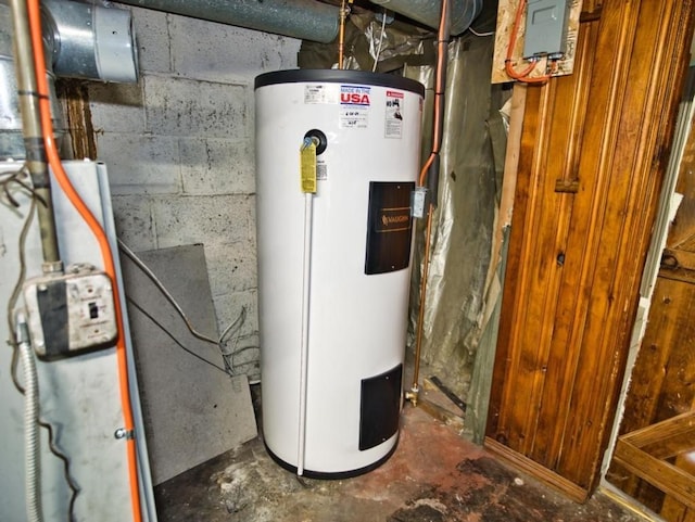 utilities with electric water heater