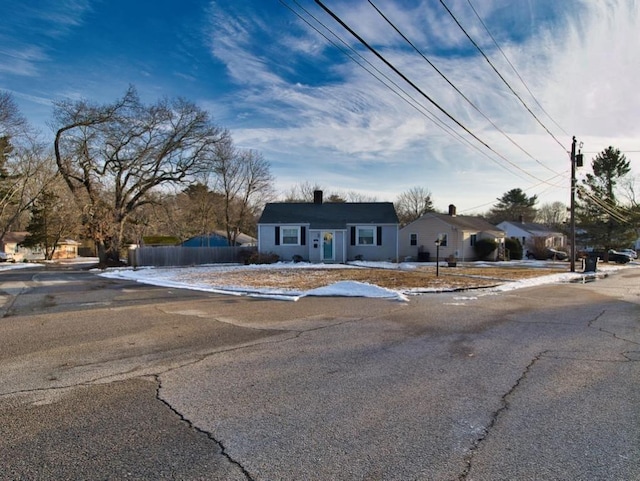 view of ranch-style home