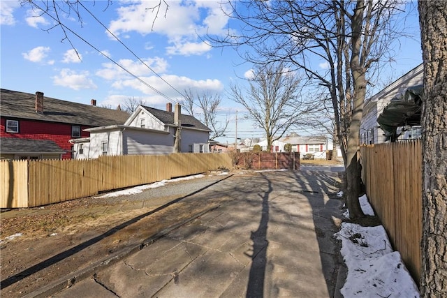 view of street