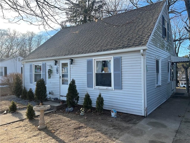 view of cape cod house