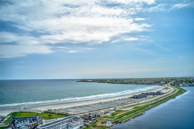 water view featuring a view of the beach