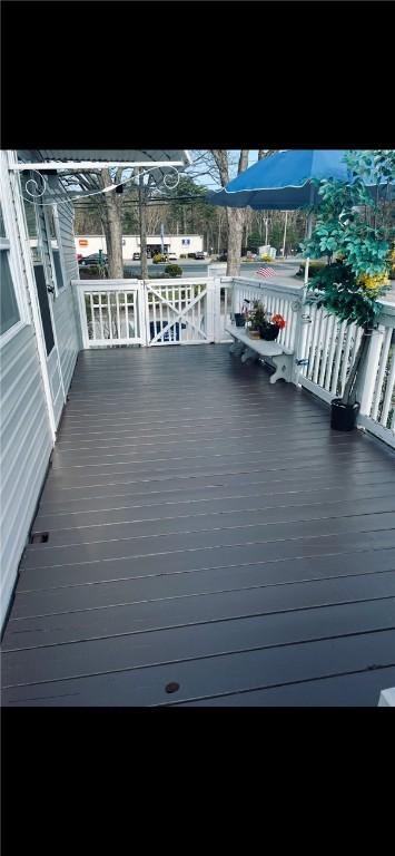 view of deck