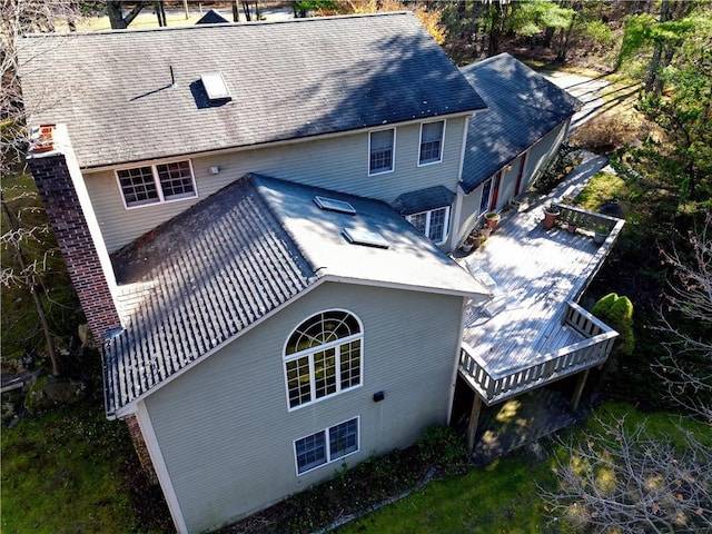 view of rear view of house