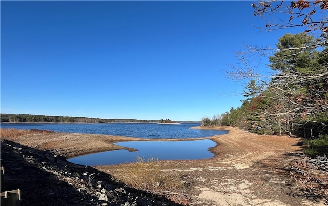 property view of water