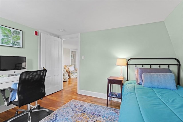 45 Ayrault St Unit 11, Newport, RI 02840 - bedroom featuring hardwood / wood-style flooring