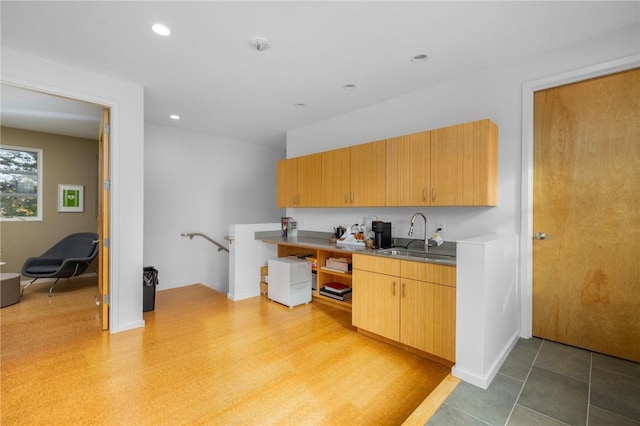 kitchen featuring sink