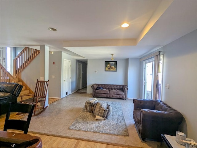 view of living room