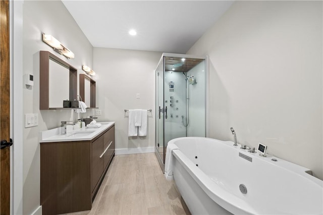 3 White Hawk Rdg, Richmond, RI 02898 - bathroom with vanity and plus walk in shower