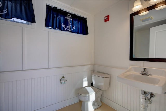 bathroom with toilet