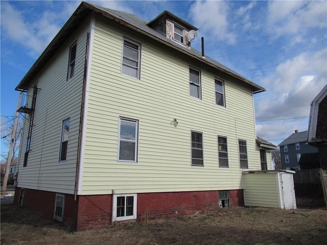 view of back of house