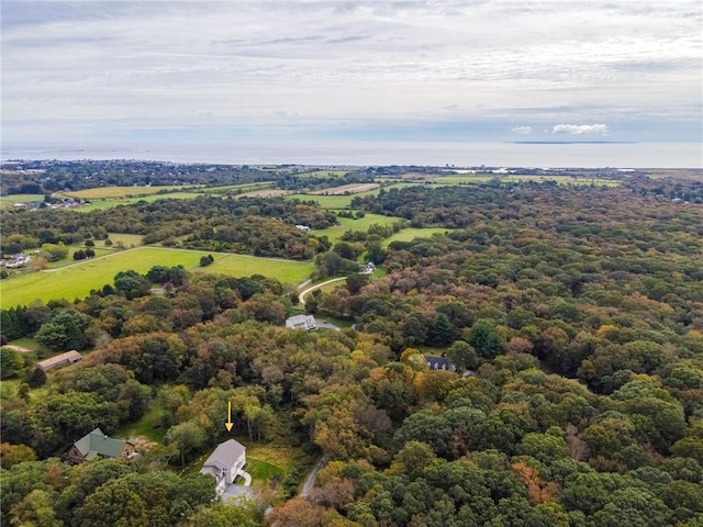 aerial view