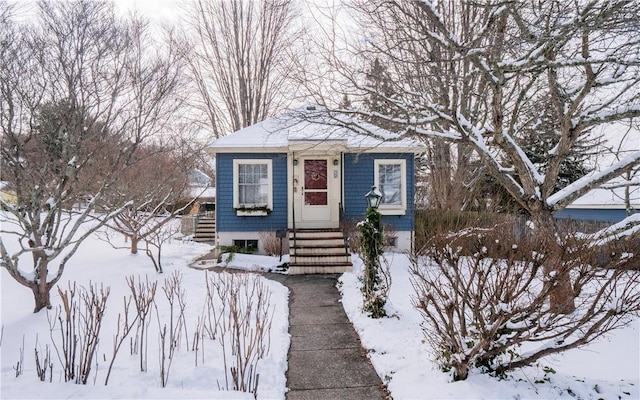 view of bungalow-style house