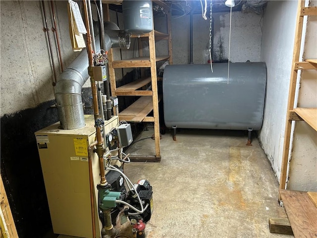 view of utility room