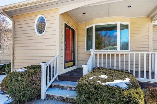 view of property entrance