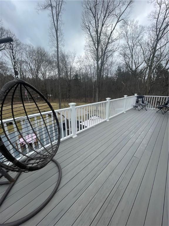 840 S Main St, Burrillville, RI 02859 - view of wooden terrace
