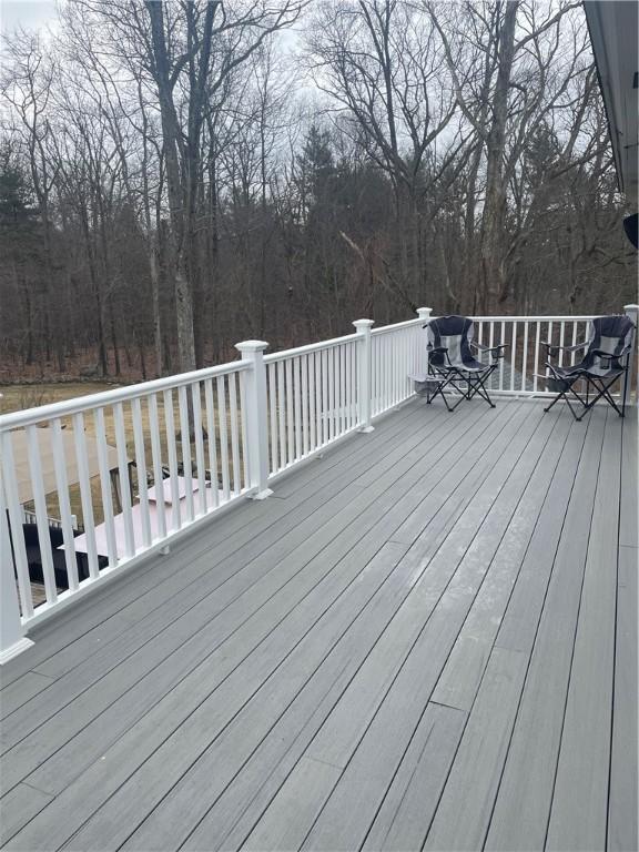 840 S Main St, Burrillville, RI 02859 - view of deck