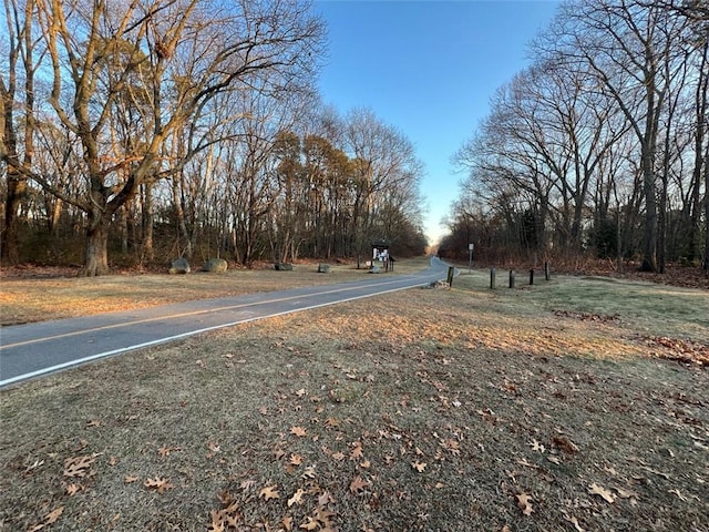 view of road