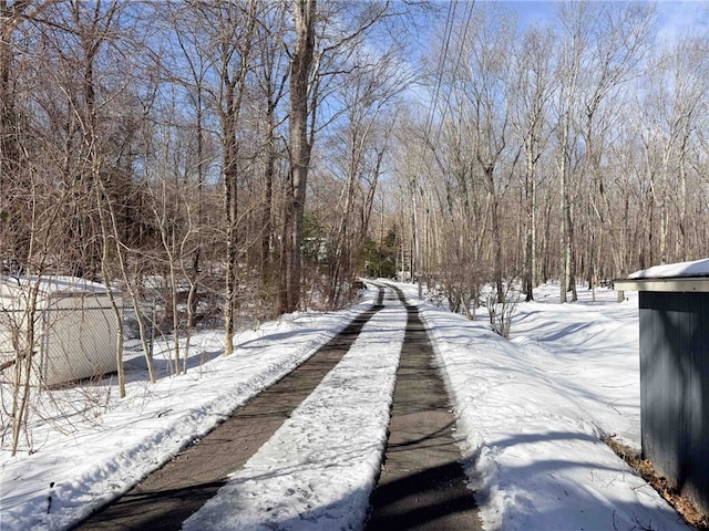 snowy yard with fence