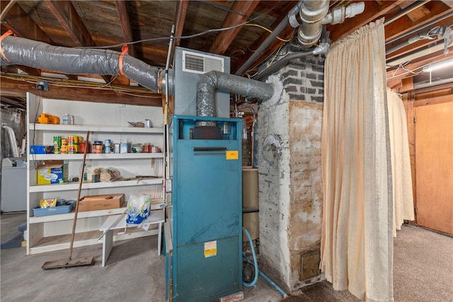 utilities with heating unit