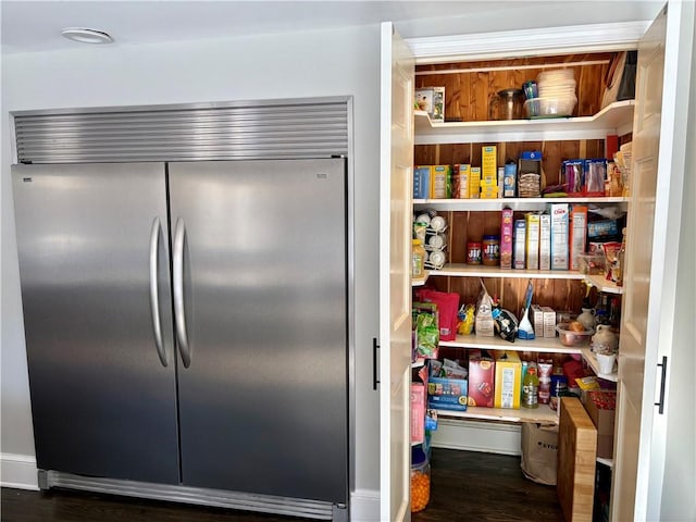 view of pantry