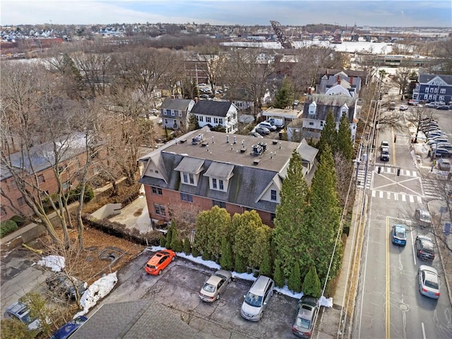 birds eye view of property featuring a residential view