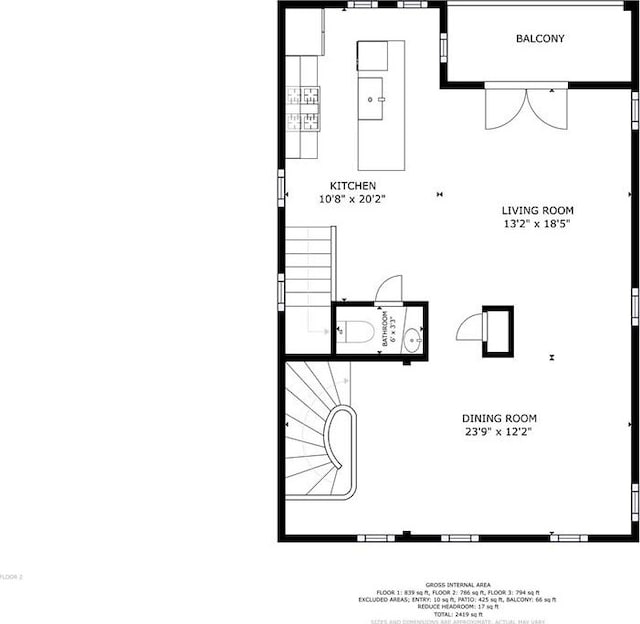 view of layout