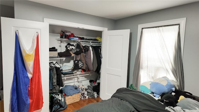 view of closet