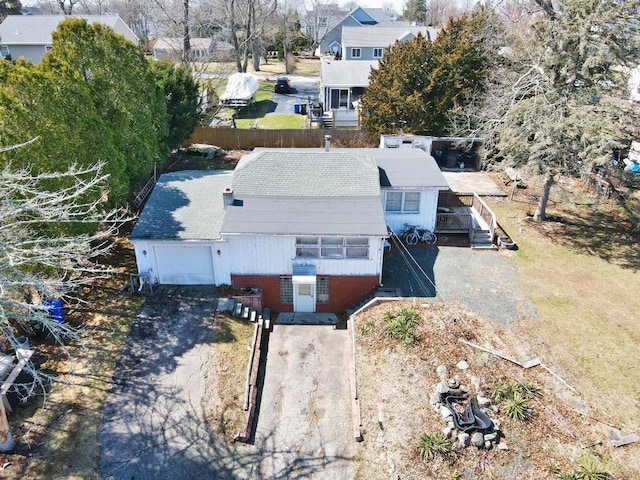 aerial view