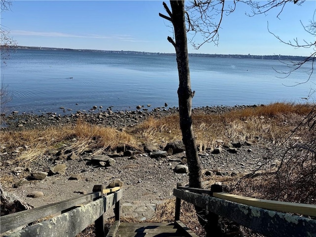 view of water feature