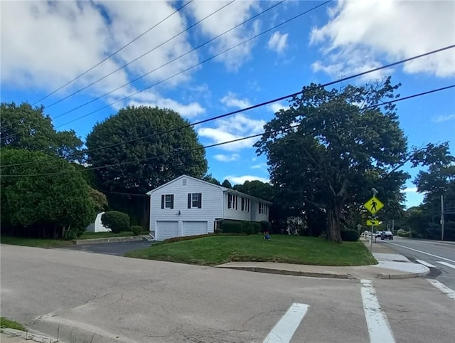 view of street with traffic signs and sidewalks