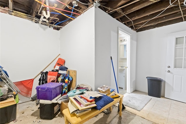 107 Lenox Ave, Providence, RI 02907 - view of unfinished below grade area