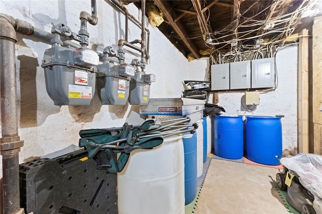 107 Lenox Ave, Providence, RI 02907 - utility room with electric panel