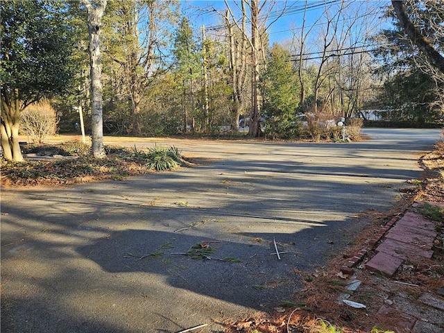 view of road