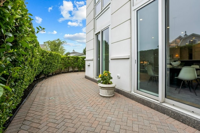 view of patio