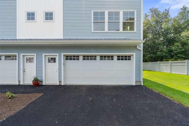 24 Wanda St Unit B, Narragansett, RI 02882 - garage featuring asphalt driveway